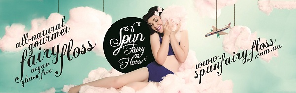 Spun Fairy Floss - gourmet, natural, vegan, gluten free